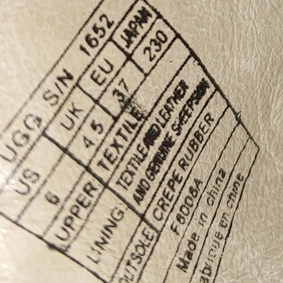 - UGG Delmar TIe Up Peep Toe Espadrille Wedge Sandals Size 6 Oatmeal - Picture 11 of 11